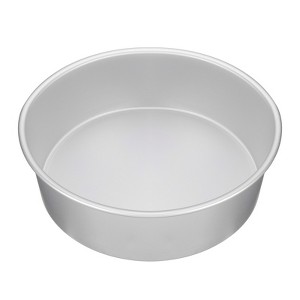 Unique Bargains Aluminum Nonstick Removable Bottom Wedding Birthdays Cake Pan - 1 of 4