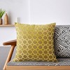 REGALWOVEN Geometric Modern Throw Pillow Cover for Sofa Couch Bedroom Living Room Chair 18 x 18 Inch 2 Pcs - 2 of 4