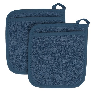 John Ritzenthaler Co. Terry Pocket Mitt Pot Holder, Set of Two