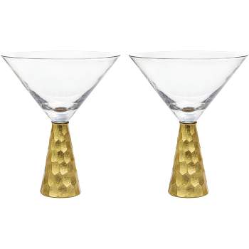Bar Glasses With Swirled Caramel Gold Tan Bases Large Bar Glasses Vintage  Cocktail Stemmed Bar Daiquiri Glass Vintage Set of Six Home Bar 
