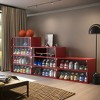 Lovmor Black Glass Door Shoe Box Shoe Storage Cabinet For Sneakers With RGB Led Light - 2 of 4