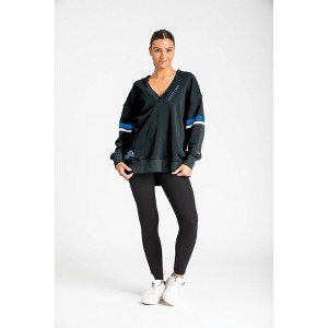 NFL Detroit Lions Women's Dark Champion V-Neck Tunic - 1 of 4