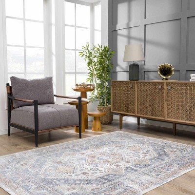 Hauteloom Afya Flat Pile Washable Rug