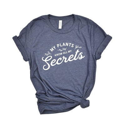 Simply Sage Market Women's My Plants Know All My Secrets Short Sleeve Graphic Tee