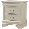 NicBex 21 Inch Nightstand with 2 Drawers,Bedside Tables with Metal Handles for Bedroom,Living Room - 2 of 4