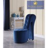Chintaly Imports,Motion Back Side Chair - Set Of 2, Gray - 2 of 3