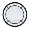 Jaymes Metal/Glass Round End Table - CK8742 - Black - SEI - 2 of 2
