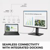 ViewSonic VG2458 24 Inch 1080p IPS Docking Monitor with Advanced Ergonomics, 100W USB C, 5-port USB Hub, HDMI, DisplayPort, and Daisy Chain for Home - 3 of 4