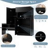 2-In-1 Shoe Storage Bench And Shoe Cabinets,Multi-functional Shoe Rack With Padded Seat - Maison Boucle - 4 of 4