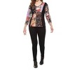 Women's Bobbi Cutwork Top - Parsley & Sage - 3 of 3