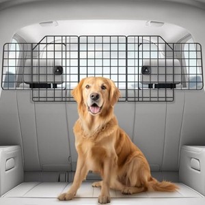 rabbitgoo Dog Car Barrier for SUVs, Adjustable Large Pet Gate,, Van Vehicles Subaru Car Accessories Safety Travel, Triple Folding - 1 of 1