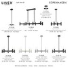 Livex Lighting Copenhagen 5 - Light Chandelier in  Nordic Gray - 4 of 4