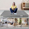 Folding Sofa Bed, Convertible Sleeper Chair,  with 2 Pillow, Memory Foam Washable Cover for Living Room/Bedroom/Guest - 3 of 4