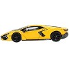 Lamborghini Revuelto Giallo (Yellow) Limited Edition 1/64 Diecast Model Car by Mini GT - 3 of 4