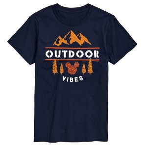 Men's - Disney - Outdoor Vibes Short Sleeve Graphic T-Shirt - 1 of 4