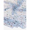Elerevyo Women's Floral Chiffon Lightweight Skinny Neck Scarf Neckerchief - 4 of 4