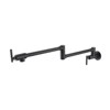 Yukimo Wall Mount Folding Kitchen Pot Filler Faucet, Brass Faucet with 360° Swivel Arm and Dual Handles - 2 of 4