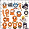 Officially Licensed South Park Kenny 50ct Vinyl Large Deluxe Stickers Variety Pack- Set of 50 - 2 of 4