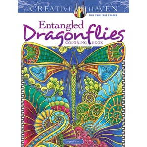 Creative Haven Entangled Dragonflies Coloring Book - (Adult Coloring Books: Insects) by  Angela Porter (Paperback) - 1 of 1