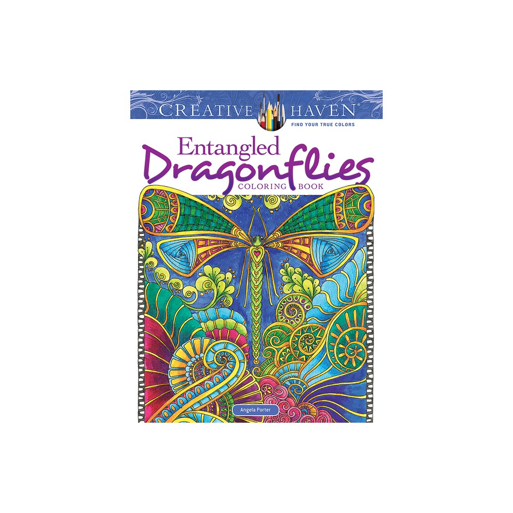 ISBN 9780486805689 Creative Haven Entangled Dragonflies Coloring Book