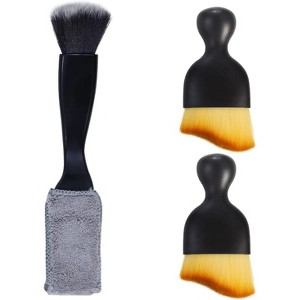 TruAIR Car Interior Detail Brushes (3-Pack) - 1 of 4