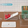 LunaLulinlk Set of 7 Fridge Organizer Refrigerator Organizer Bins with Lids, Fridge Organization and Storage Clear Containers - 3 of 4