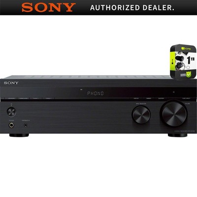 Sony STRDH190 2-Ch Stereo Receiver with Phono Inputs & Bluetooth + Warranty Bundle