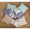 C&F Home 20" x 20" Chambray Dune Indoor / Outdoor Throw Pillow - 4 of 4