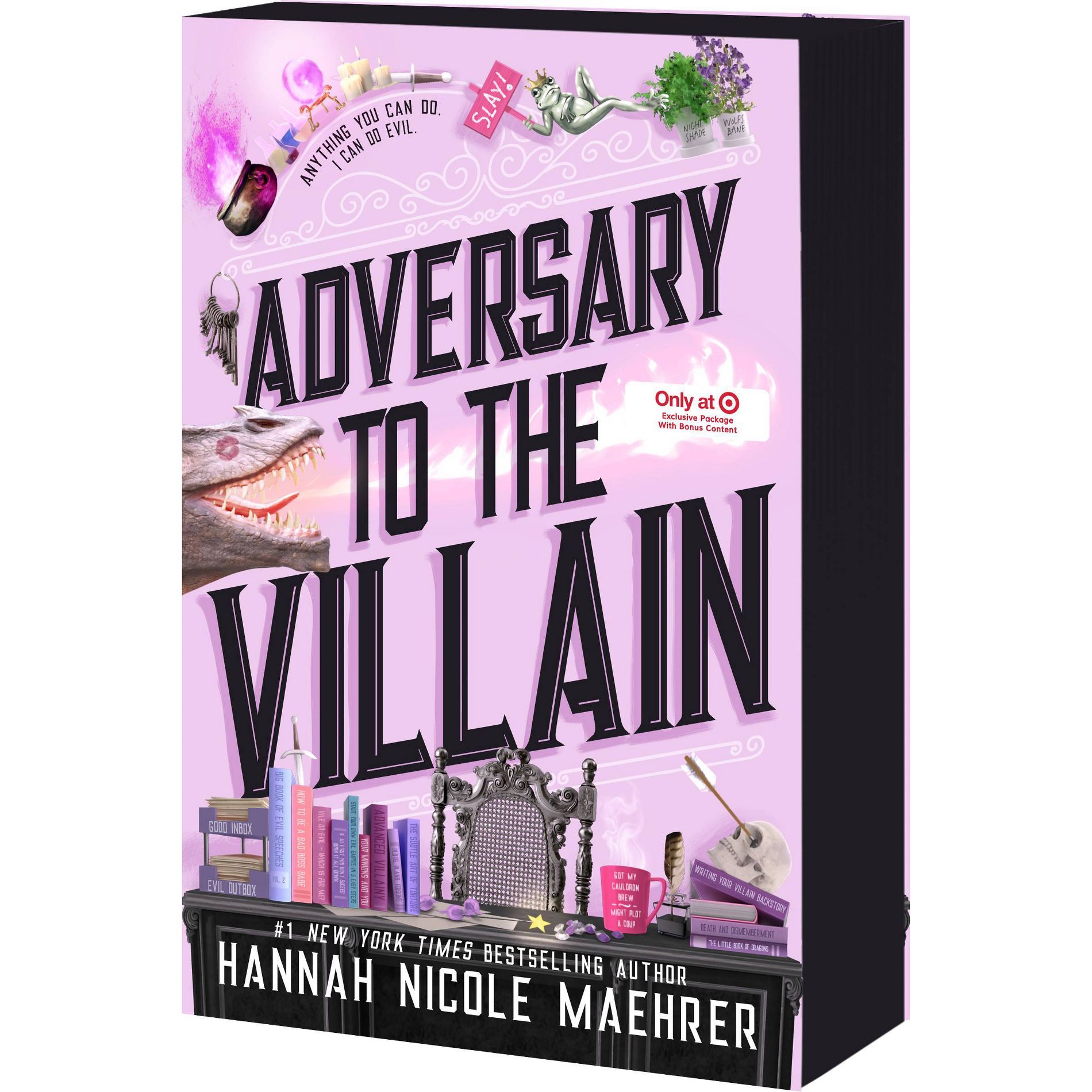 Adversary to the Villain (Target Exclusive) - by HANNAH NICOLE MAEHRER (Paperback)