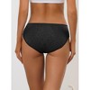 Allegra K Women's Mid-Rise Available in Plus Size Hipster Underwear 3 Packs - image 2 of 4