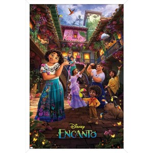 Trends International Disney Encanto - Family One Sheet Framed Wall Poster Prints - 1 of 4