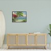 Stupell Industries Floral Tropical Summer Vacation Resort Black Framed Giclee Art - 2 of 4