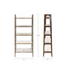 NicBex 5-Tier Mid-Century Modern Bookshelf,73" Tall Book Rack with Solid Wood Frame for Bedroom,Living Room,Office,Easy Assembly - 3 of 4