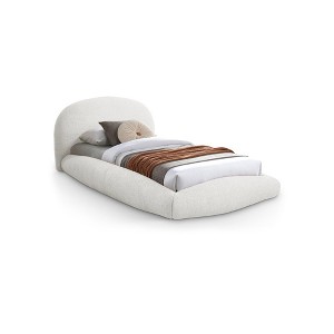 Meridian Furniture,Genesis Teddy Fabric Bed - 1 of 4