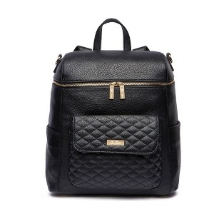 Luli Bebe Monaco Diaper Bag Backpack, Made from Luxury Materials with Stylish Exterior, Spacious Interior for all Baby Products - 1 of 4