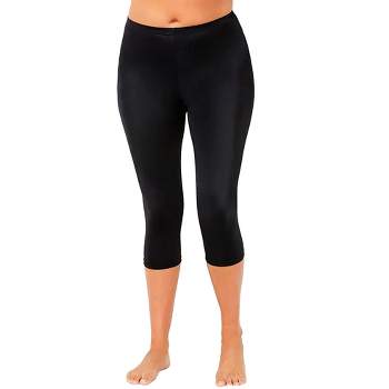 ATTRACO Swim Pants for Women High Waisted Swim Capris Swim Shorts Swimming  Leggings, Black, Small : : Clothing, Shoes & Accessories