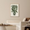 Art Remedy Green Vase I Minimalistic Botanical and Floral Art Prints Framed - 2 of 4