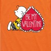 Boys' - Peanuts - Be My Valentine Short Sleeve Graphic T-Shirt - 2 of 4