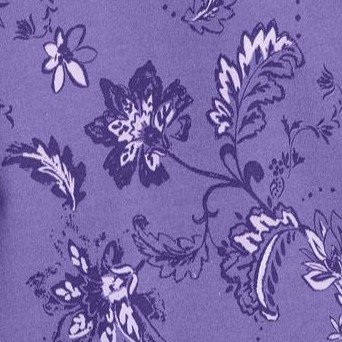 petal purple sketched folk