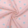 INSPIRE CHIC Women's Polka Dots Blended Cotton Small Square Scarf 1Pc - 4 of 4