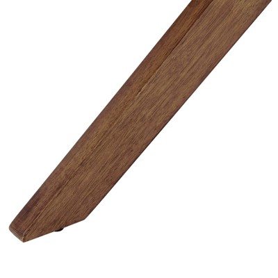 Crossroads 71" Oval Walnut Wood Mid-century Modern Dining Table