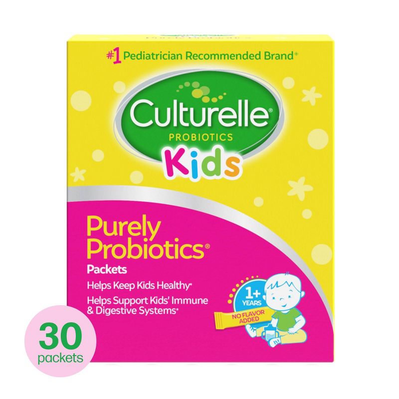 Culturelle Kids Daily Probiotic Packets for Healthy Immune and Digestive System - 1.5oz/30ct, 1 of 10
