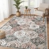 Area Rug, Rugs for Living Room, Washable Rug, Vintage Rugs for Entryway, Traditional Floor Cover, Thin Carpet, Kitchen Distressed Non Slip Mat - 3 of 4