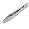 Unique Bargains Kitchen Metal Salad Ice Cake Bread Food Clip Clamp Tongs Silver Tone 3 Pcs - 2 of 4