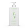 Native Vegan Cucumber & Mint Natural Volume Conditioner, Clean, Sulfate, Paraben and Silicone Free - 16.5 fl oz - image 2 of 4