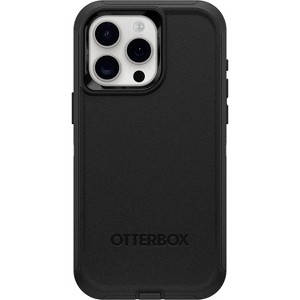 OtterBox DEFENDER SERIES case for iPhone 15 Pro Max - Black (77-92547) - 1 of 3