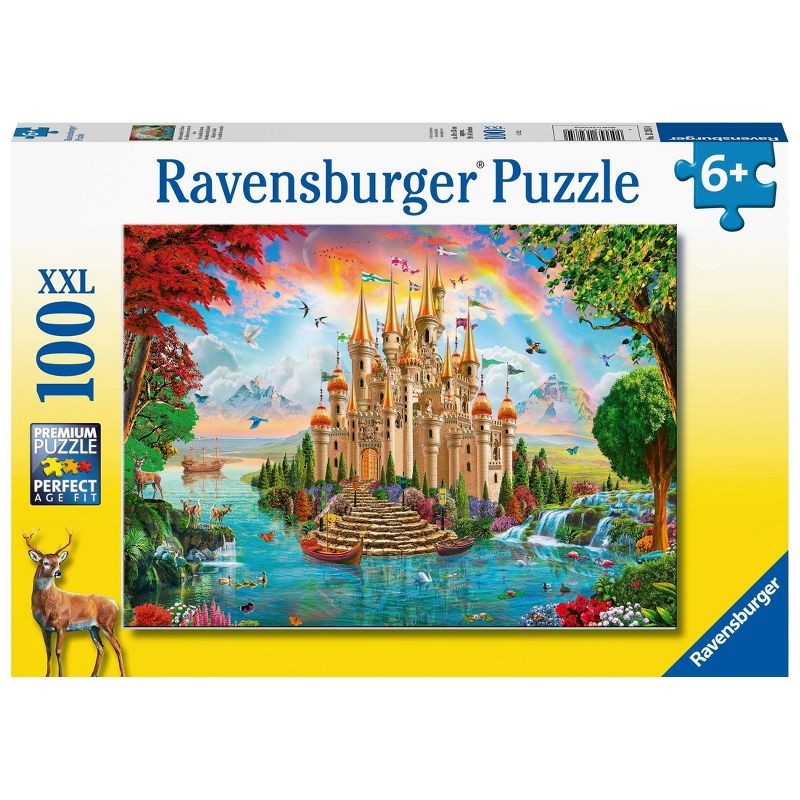 Ravensburger Rainbow Castle XXL Jigsaw Puzzle - 100pc, 1 of 5