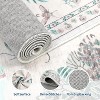 Modern Insect Floral Area Rug - Non-Slip Stain-Resistant Low Pile Carpet, Machine Washable Ultra-Soft Accent Mat for Living Room, Bedroom Kitchen - 4 of 4