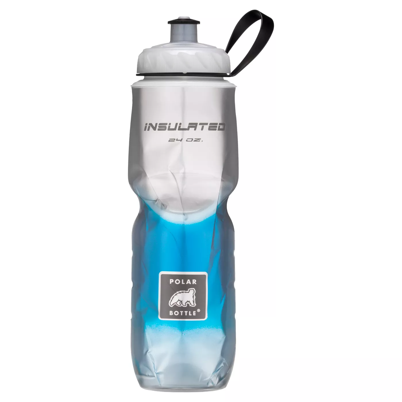 Polar 24oz Insulated Water Bottle - Blue/Silver - image 1 of 1