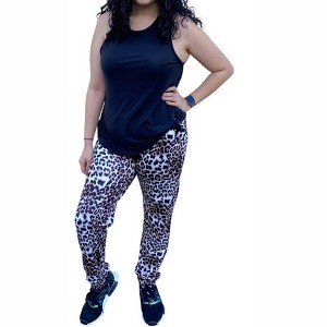 Women's Leopard Jogger - Shirley Stone - 1 of 1